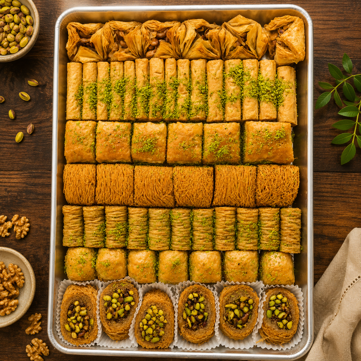 Full Tray Assorted Baklava