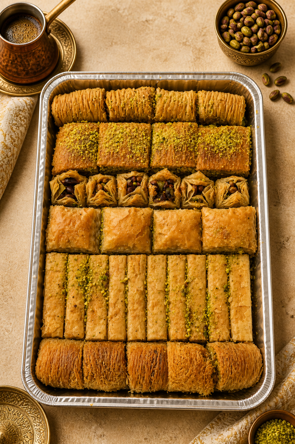 Half Tray Assorted Baklava